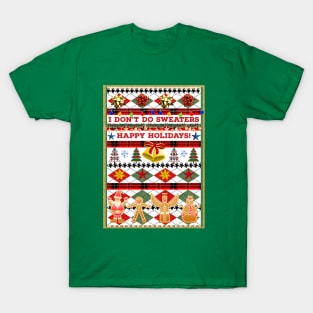 Ugly Christmas Non-Sweater T-Shirt